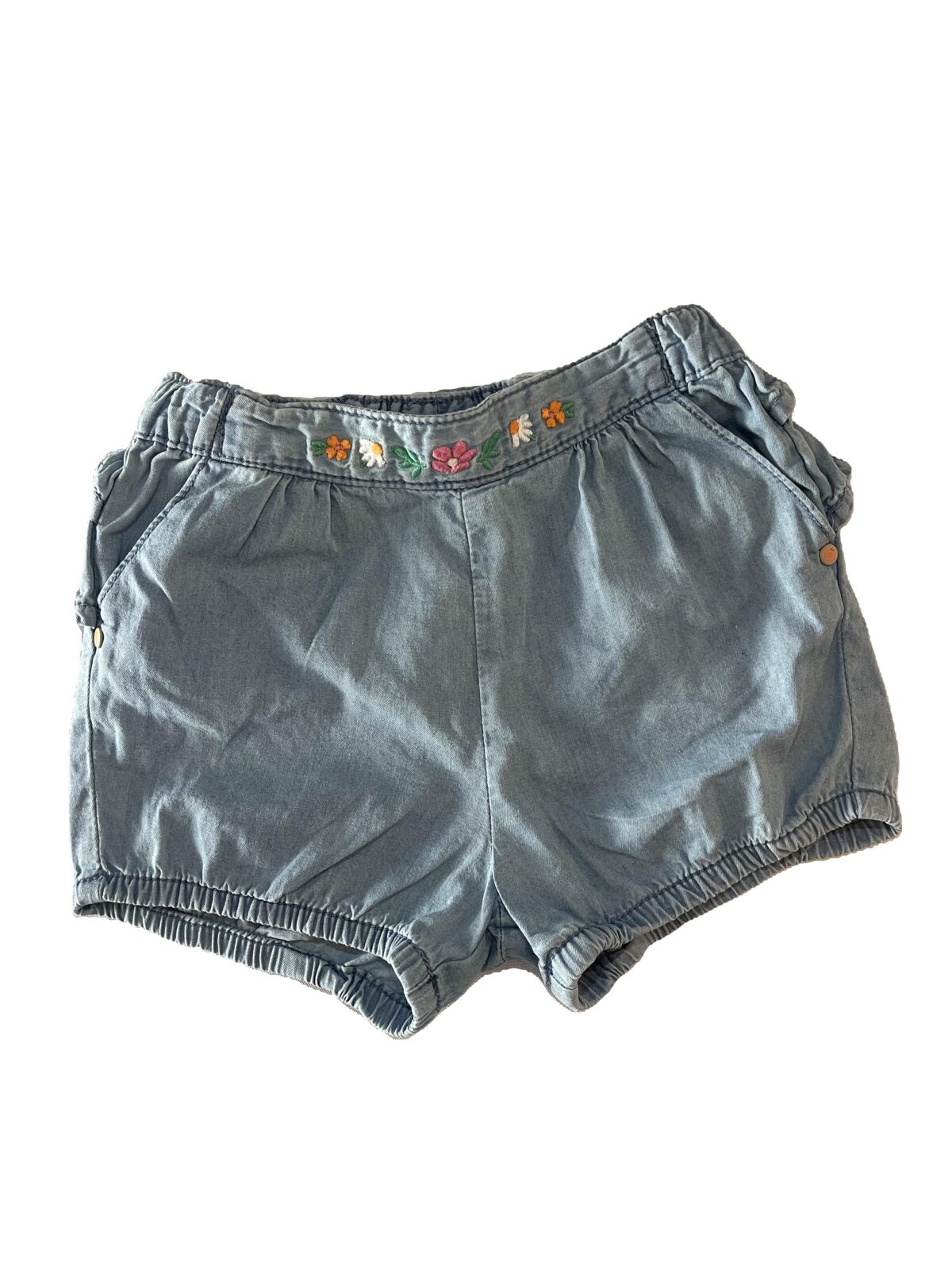 Short effet jeans 24 mois